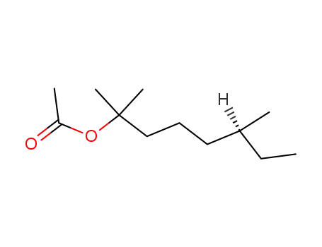 Molecular Structure of 68480-08-0 (TETRAHYDROMYRCENYL ACETATE)
