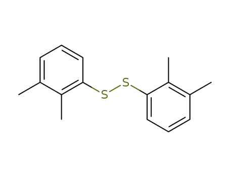 Molecular Structure of 55990-91-5 (di(2,3-xylyl) disulphide)