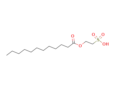 Molecular Structure of 56022-49-2 (2-sulphoethyl laurate)