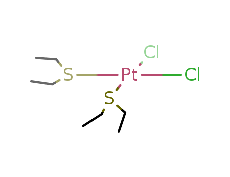 trans-Dichlorobis(diethylsulfide)platinum(II) 15337-84-5