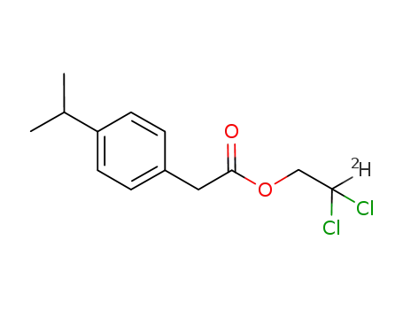 4-isopropylphenylacetic acid 2-deuterio-2,2-dichloroethyl ester