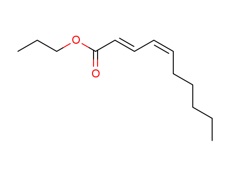 2,4-Decadienoic acid,propyl ester, (2E,4Z)-