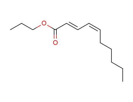 Molecular Structure of 28316-62-3 (propyl (2E,4Z)-2,4-decadienoate)