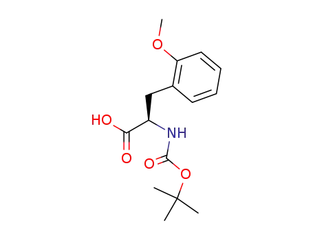 Molecular Structure of 170642-26-9 (Boc-2-Methoxy-D-Phenylalanine)