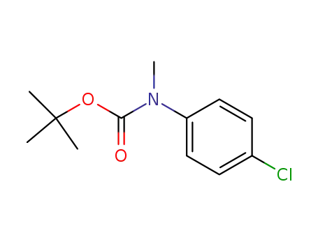 (4-chlorophenyl)(methyl)carbamic acid tert-butyl ester