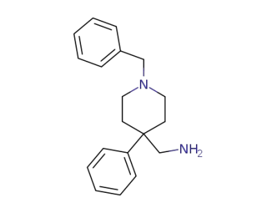 4-フェニル-1-(フェニルメチル)-4-ピペリジンメタンアミン