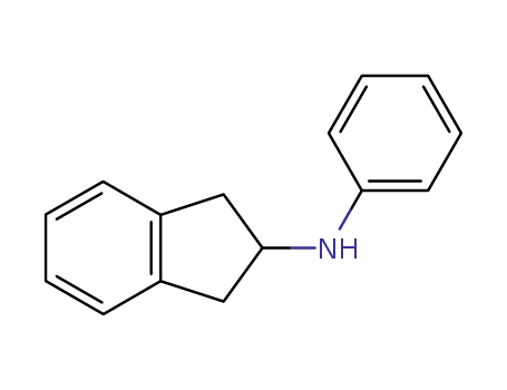 Molecular Structure of 33237-72-8 (N-PHENYL-2-AMINOINDAN)
