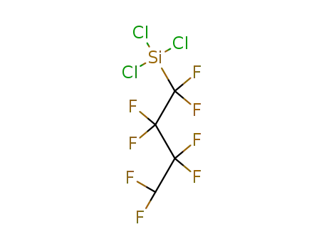 Molecular Structure of 375-63-3 (trichloro(1,1,2,2,3,3,4,4-octafluorobutyl)silane)