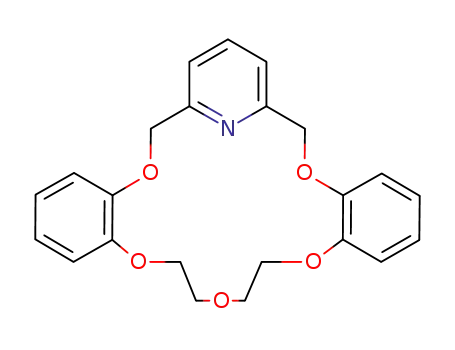 Molecular Structure of 59945-37-8 (19,20,22,23-tetrahydro-12H-7,11-nitrilo-6H-dibenzo[b,k][1,4,7,10,13]pentaoxacycloicosin)