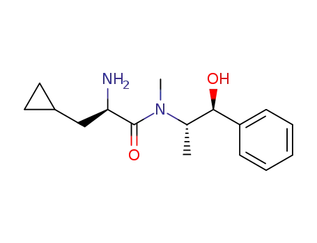(R)-2-Amino-3-cyclopropyl-N-((1S,2S)-2-hydroxy-1-methyl-2-phenyl-ethyl)-N-methyl-propionamide