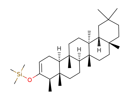 Molecular Structure of 161739-59-9 (3-trimethylsiloxyfriedel-2-ene)