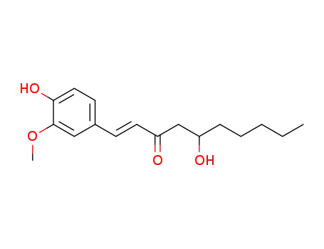 Molecular Structure of 61871-72-5 (1-Decen-3-one, 5-hydroxy-1-(4-hydroxy-3-methoxyphenyl)-)