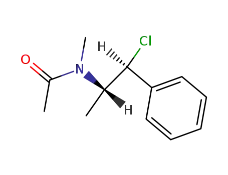 <i>N</i>-((1<i>RS</i>,2<i>RS</i>)-2-chloro-1-methyl-2-phenyl-ethyl)-<i>N</i>-methyl-acetamide