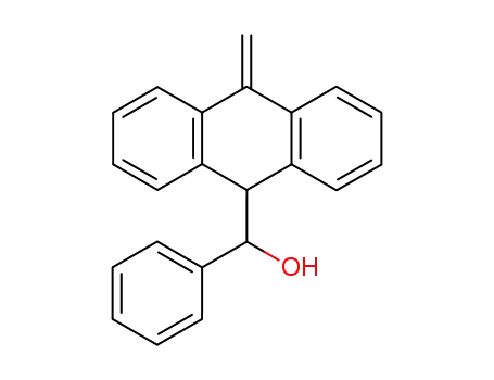 Molecular Structure of 88920-53-0 (9,10-dihydro-10-methylene-α-phenyl-9-anthracenemethanol)