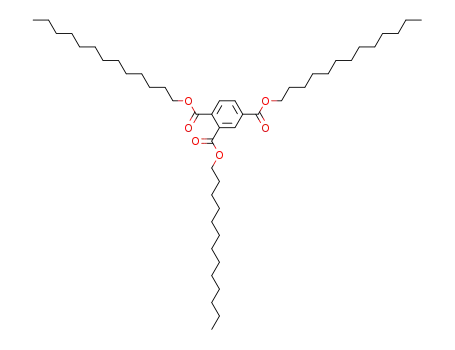 Molecular Structure of 94109-09-8 (tri(tridecyl) benzene-1,2,4-tricarboxylate)
