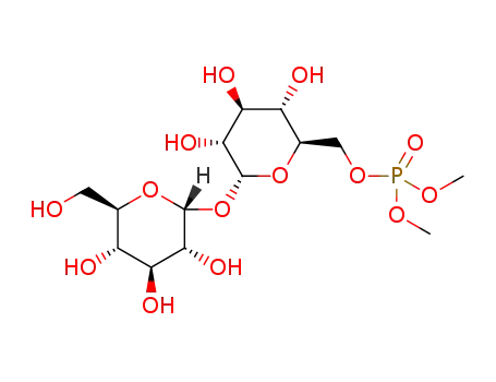Molecular Structure of 1274878-36-2 (6-O-(dimethoxyphosphoryl)-D-trehalose)