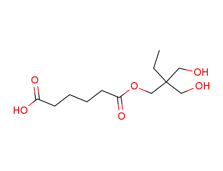 Molecular Structure of 20563-11-5 ([2,2-bis(hydroxymethyl)butyl] hydrogen adipate)