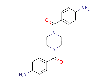 Molecular Structure of 55973-70-1 (1,4-bis(4-aminobenzoyl)piperazine)