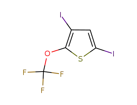 3,5-diiodo-2-(trifluoromethoxy)thiophene