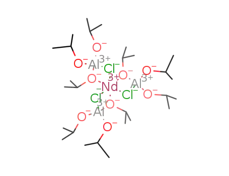 Molecular Structure of 532383-20-3 ([Nd(Al(OCH(CH<sub>3</sub>)2)3Cl)3])