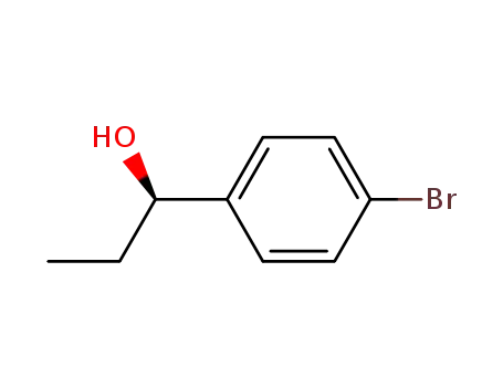 Molecular Structure of 131320-21-3 ((S)-1-(4-BROMOPHENYL)-1-PROPANOL)
