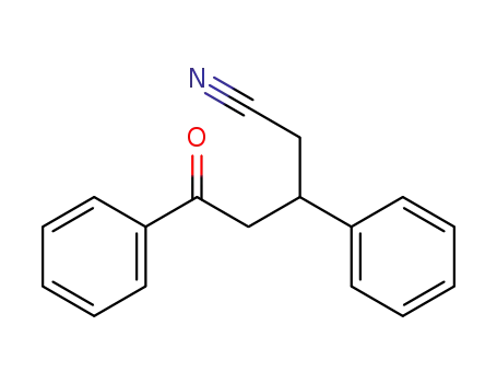 Molecular Structure of 85936-84-1 (benzoyl-4 phenyl-3 butyro nitrile)