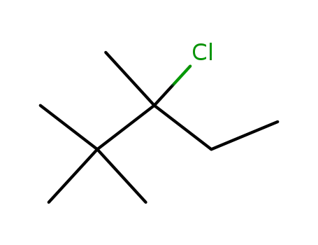 Molecular Structure of 918-09-2 (Pentane, 3-chloro-2,2,3-trimethyl-)