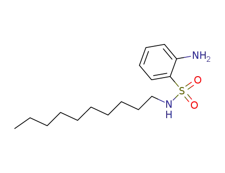 Molecular Structure of 33214-32-3 (2-amino-N-decylbenzenesulphonamide)