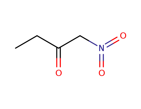 Molecular Structure of 22920-77-0 (1-Nitrobutan-2-one)