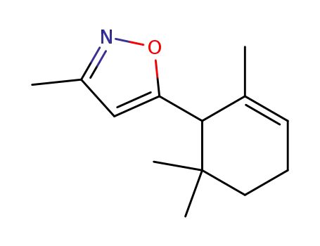 3-Methyl-5-(2,6,6-trimethyl-2-cyclohexen-1-yl)isoxazole