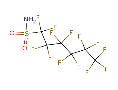 Molecular Structure of 41997-13-1 (Perfluorohexanesulfonamide)