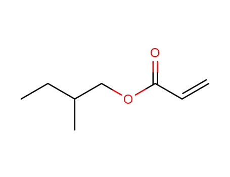 Molecular Structure of 44914-03-6 (2-Methylbutyl acrylate)
