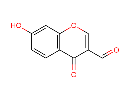 4H-1-Benzopyran-3-carboxaldehyde, 7-hydroxy-4-oxo-