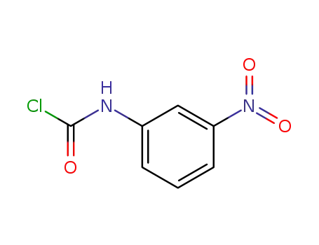 Molecular Structure of 51028-37-6 ((3-nitro-phenyl)-carbamoyl chloride)