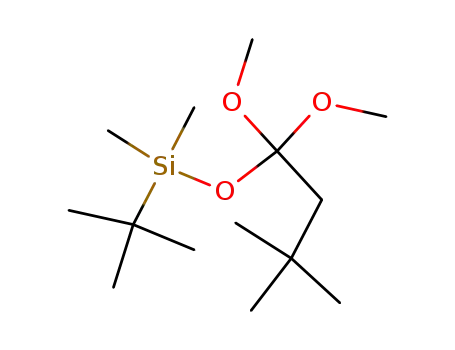 1,1-dimethoxy-1-<dimethyl(1,1-dimethylethyl)siloxy>-3,3-dimethylbutane