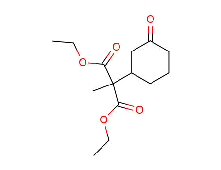 Molecular Structure of 52263-19-1 (diethyl methyl(3-oxocyclohexyl)malonate)