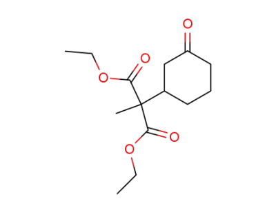 2-メチル-2-(3-オキソシクロヘキシル)プロパン二酸ジエチル
