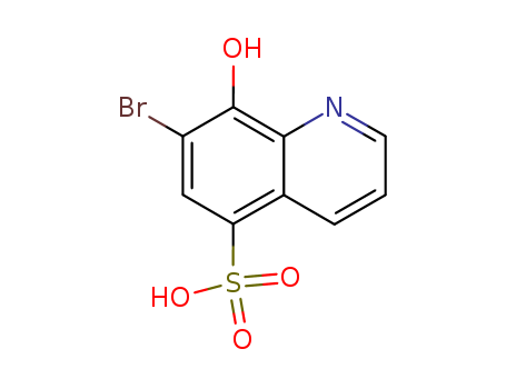 5-Quinolinesulfonic acid, 7-bromo-8-hydroxy-