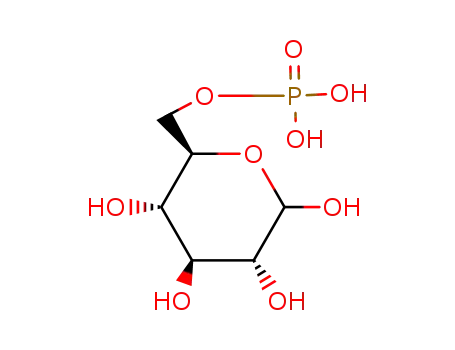 Molecular Structure of 15209-11-7 (a-D-Glucopyranose, 6-(dihydrogenphosphate))