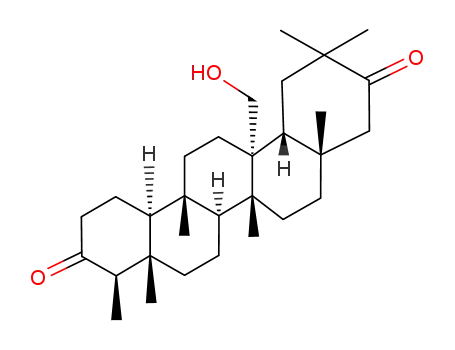 (4aS,6aR,6aR,8aR,9R,14bR)-14a-(hydroxymethyl)-2,2,4a,6a,6a,8a,9-heptam ethyl-1,4,5,6,6b,7,8,9,11,12,12a,13,14,14b-tetradecahydropicene-3,10-d ione