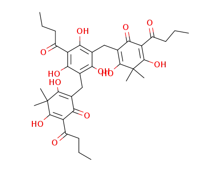 Molecular Structure of 4482-83-1 (Filixic acid)