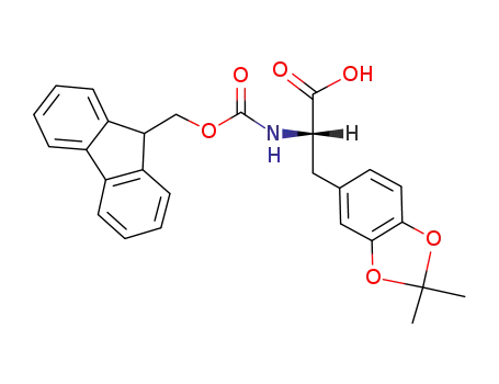 (2S)-2-[[(9H-Fluoren-9-ylmethoxy)carbonyl]amino]-3-(2,2-dimethyl-1,3-benzodioxol-5-yl)propanoic acid