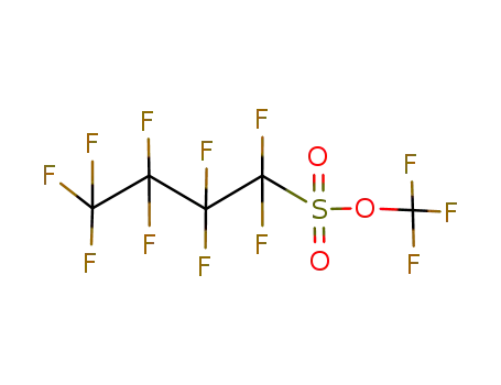 Molecular Structure of 79410-57-4 (Nonafluorobutansulfonsaeure-trifluormethylester)