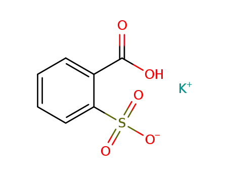 Molecular Structure of 62473-97-6 (Potassium hydrogen 2-sulphonatobenzoate)