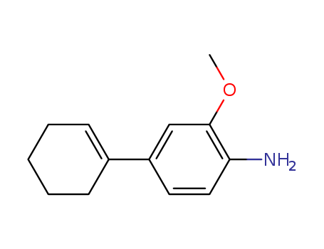 Benzenamine, 4-(1-cyclohexen-1-yl)-2-methoxy-