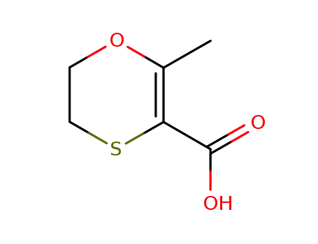 2-메틸-5,6-디히드로-1,4-옥사틴-3-카르복실산