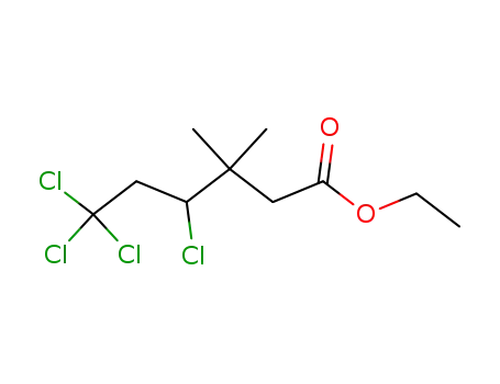 Ethyl 4,6,6,6-tetrachloro-3,3-dimethylhexanoate