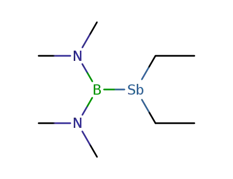 bis(dimethylamino)diethylstibinoborane