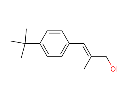 2-Propen-1-ol, 3-[4-(1,1-dimethylethyl)phenyl]-2-methyl-, (E)-