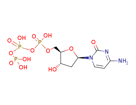 ((2R,3S,5R)-5-(4-Amino-2-oxopyrimidin-1(2H)-yl)-3-hydroxytetrahydrofuran-2-yl)methyl tetrahydrogen triphosphate